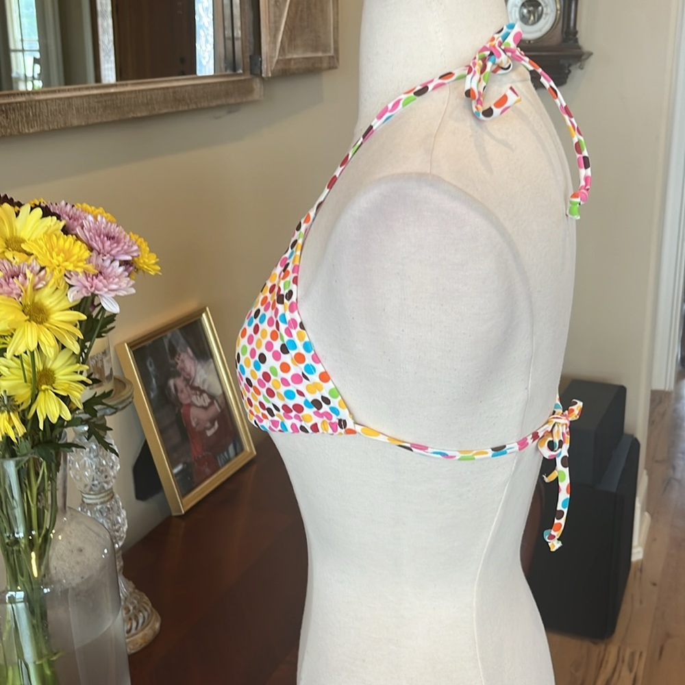 Polka Dot Bikini Top - Picture 7 of 10